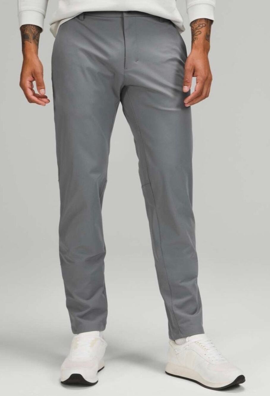 Lululemon Commission Pant Classic Warpstreme Asphalt Grey Sz 36x32